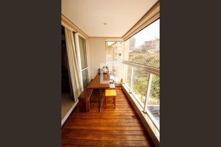 varanda de apartamento para alugar com 3 quartos, 86m² em Vila da Serra, Nova Lima