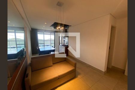 Sala de apartamento à venda com 3 quartos, 86m² em Vila da Serra, Nova Lima