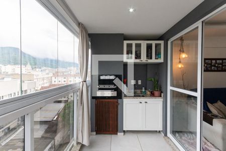 Varanda gourmet de apartamento à venda com 3 quartos, 125m² em Praca da Bandeira, Rio de Janeiro