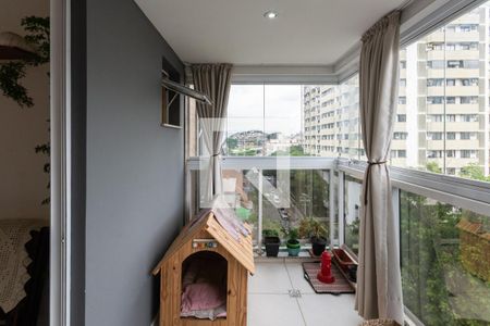 Varanda gourmet de apartamento à venda com 3 quartos, 131m² em Praca da Bandeira, Rio de Janeiro
