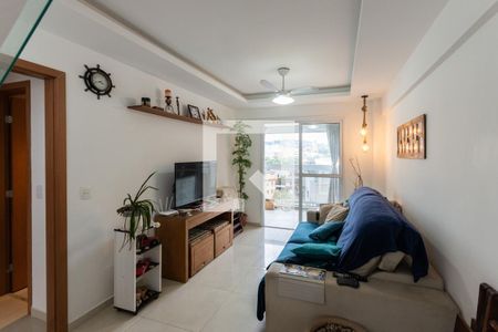 Sala de apartamento à venda com 3 quartos, 125m² em Praca da Bandeira, Rio de Janeiro