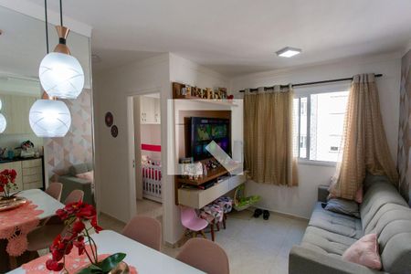 Sala de apartamento à venda com 2 quartos, 40m² em Jardim Climax, Diadema