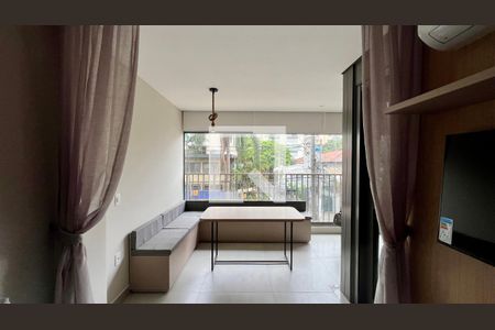 Varanda de apartamento para alugar com 1 quarto, 44m² em Paraíso, São Paulo