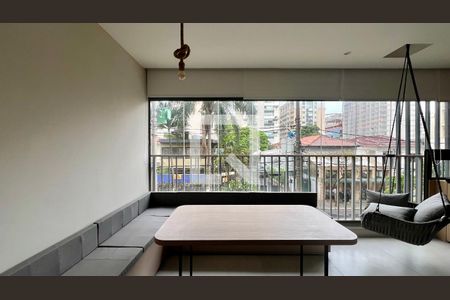 Varanda de apartamento para alugar com 1 quarto, 44m² em Paraíso, São Paulo