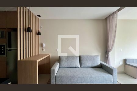 Sala de apartamento para alugar com 1 quarto, 44m² em Paraíso, São Paulo