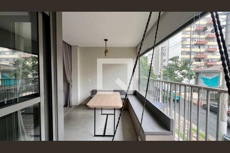 Varanda de apartamento para alugar com 1 quarto, 44m² em Paraíso, São Paulo
