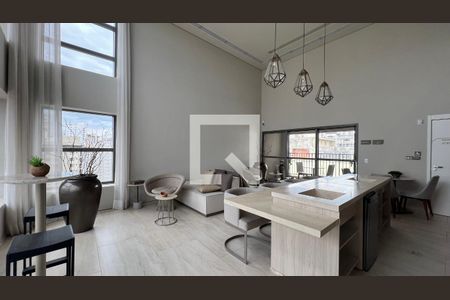 Apartamento para alugar com 44m², 1 quarto e 1 vaga Apartamento para alugar com 44m², 1 quarto e 1 vagaBar