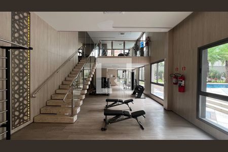 Apartamento para alugar com 44m², 1 quarto e 1 vaga Apartamento para alugar com 44m², 1 quarto e 1 vagaAcademia