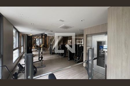 Apartamento para alugar com 44m², 1 quarto e 1 vaga Apartamento para alugar com 44m², 1 quarto e 1 vagaAcademia