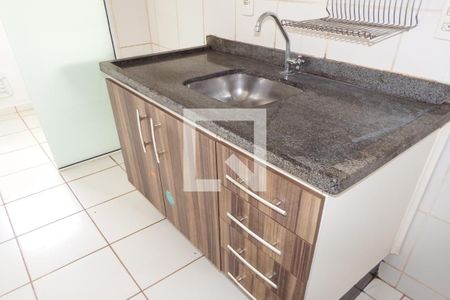 Cozinha de apartamento para alugar com 2 quartos, 50m² em Ribeirânia, Ribeirão Preto