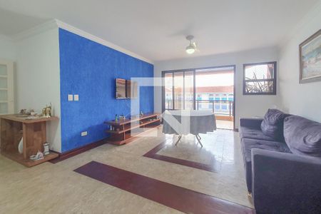 Sala 1  de apartamento para alugar com 3 quartos, 137m² em Jardim Tejereba, Guarujá