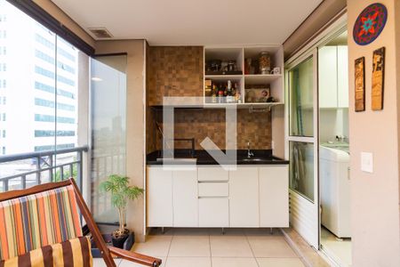 Varanda gourmet de apartamento à venda com 3 quartos, 77m² em Centro, Osasco