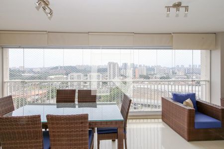 Varanda da Sala de apartamento à venda com 4 quartos, 130m² em Jardim Dom Bosco, São Paulo