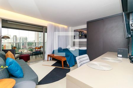 Studio de apartamento para alugar com 1 quarto, 45m² em Brooklin, São Paulo