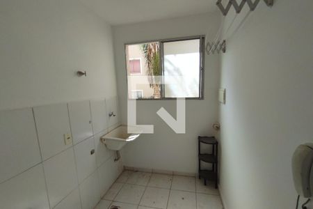 Cozinha e Área de Serviço de apartamento para alugar com 2 quartos, 50m² em Bairro Reserva Sul, Ribeirão Preto