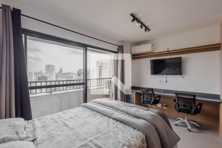Quarto de apartamento à venda com 1 quarto, 25m² em Pinheiros, São Paulo