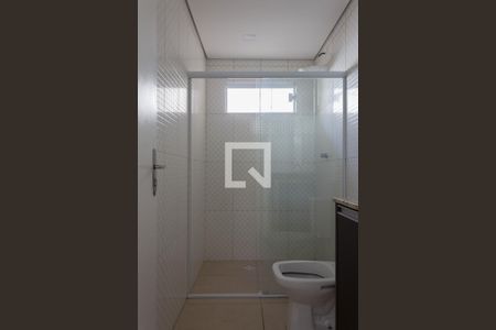 Banheiro de kitnet/studio para alugar com 1 quarto, 40m² em Alves Dias, São Bernardo do Campo
