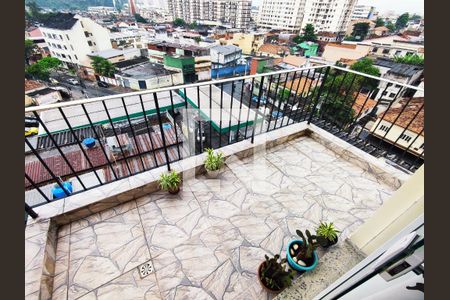 Varanda do Quarto de apartamento à venda com 2 quartos, 45m² em Engenho Novo, Rio de Janeiro