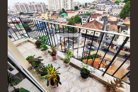 Varanda da Sala de apartamento à venda com 2 quartos, 45m² em Engenho Novo, Rio de Janeiro