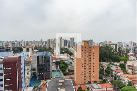 Apartamento para alugar com 113m², 3 quartos e 3 vagasVista da varanda