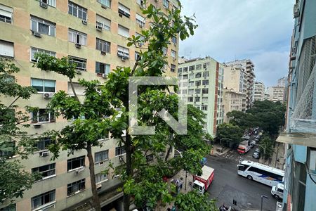 Quarto - Vista de apartamento à venda com 1 quarto, 41m² em Copacabana, Rio de Janeiro