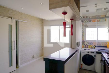 Sala/Cozinha de apartamento à venda com 1 quarto, 33m² em Cambuci, São Paulo