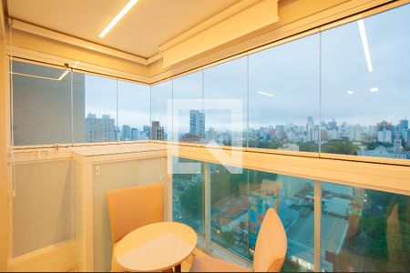 Varanda de kitnet/studio à venda com 1 quarto, 34m² em Cerqueira César, São Paulo