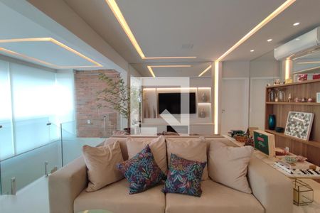Sala de Estar de apartamento à venda com 4 quartos, 303m² em Cambuí, Campinas