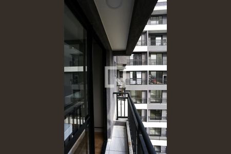 Studio para alugar com 25m², 1 quarto e 1 vagaVaranda