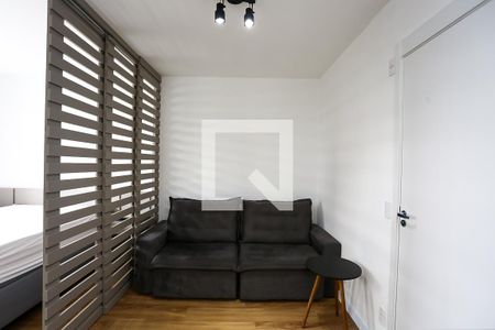 Sala / cozinha /suíte de kitnet/studio para alugar com 1 quarto, 25m² em Jardim Panorama, São Paulo