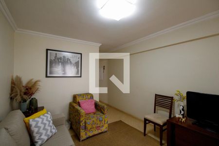 Sala de Estar de apartamento à venda com 2 quartos, 58m² em Moema, São Paulo
