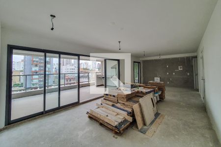 sala cozinha de apartamento à venda com 2 quartos, 112m² em Vila Mariana, São Paulo