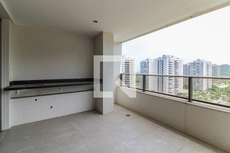 Varanda de apartamento para alugar com 3 quartos, 131m² em Barra da Tijuca, Rio de Janeiro