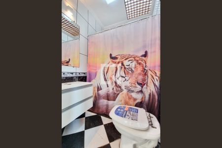 Banheiro da Suíte de casa de condomínio para alugar com 3 quartos, 112m² em Bosque dos Eucaliptos, São José dos Campos