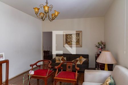 Sala de apartamento à venda com 4 quartos, 160m² em Lourdes, Belo Horizonte