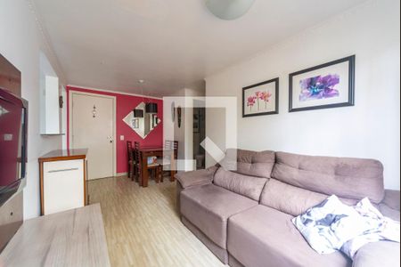 Sala de apartamento para alugar com 2 quartos, 45m² em Parque São Vicente, Santo André