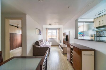 Sala de apartamento para alugar com 2 quartos, 45m² em Parque São Vicente, Santo André