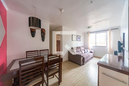 Sala de apartamento para alugar com 2 quartos, 45m² em Parque São Vicente, Santo André