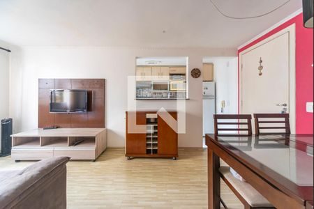 Sala de apartamento para alugar com 2 quartos, 45m² em Parque São Vicente, Santo André
