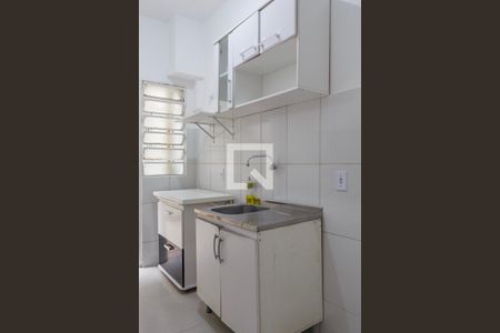 Cozinha de apartamento para alugar com 1 quarto, 32m² em Centro Histórico, Porto Alegre