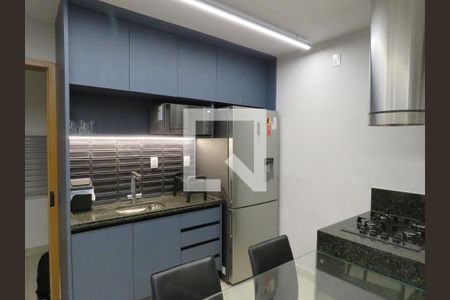 Cozinha de kitnet/studio para alugar com 1 quarto, 45m² em Jardim América, Goiânia