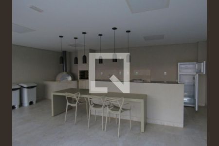 Área comum - Churrasqueira de kitnet/studio para alugar com 1 quarto, 45m² em Jardim América, Goiânia