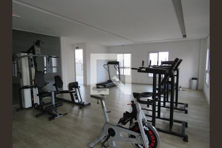 Área comum - Academia de kitnet/studio para alugar com 1 quarto, 45m² em Jardim América, Goiânia