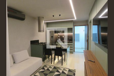 Sala de kitnet/studio para alugar com 1 quarto, 45m² em Jardim América, Goiânia