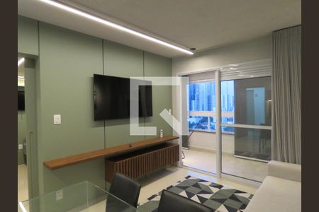 Sala de kitnet/studio para alugar com 1 quarto, 45m² em Jardim América, Goiânia