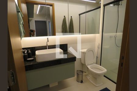 Studio para alugar com 45m², 1 quarto e sem vagaBanheiro da Suíte