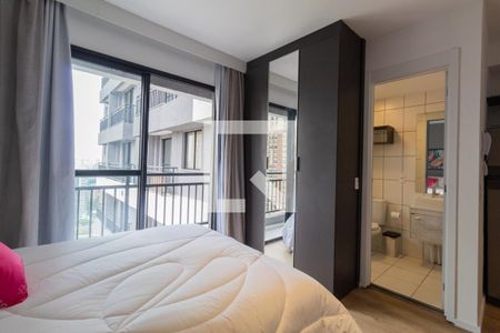 Quarto/Cozinha de apartamento à venda com 1 quarto, 26m² em Jardim Panorama, São Paulo