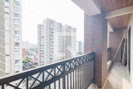 Varanda de apartamento para alugar com 3 quartos, 150m² em Centro, Santo André