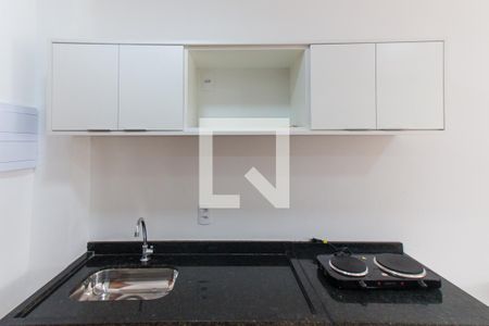 Cozinha de apartamento para alugar com 1 quarto, 24m² em Vila Mazzei, São Paulo