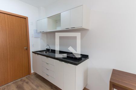 Cozinha de apartamento para alugar com 1 quarto, 24m² em Vila Mazzei, São Paulo